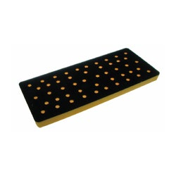 3 x 7 Inch Many Hole Screen Abrasive Back Up Pads by AirVantage