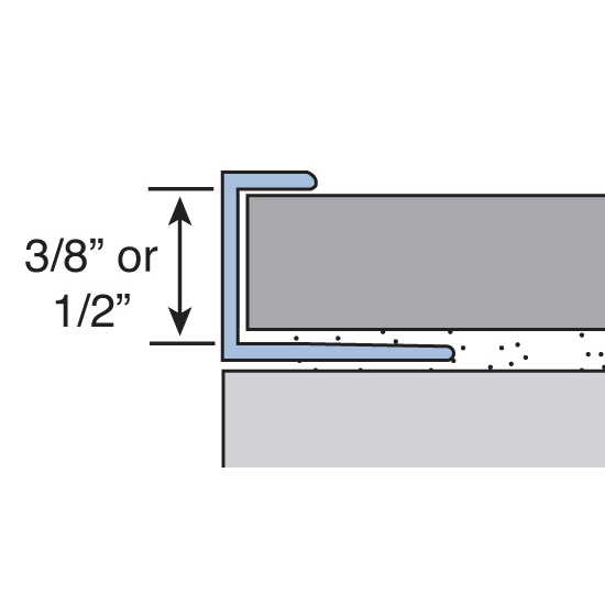 J Channel Tile Edge Trim Pro Source Center