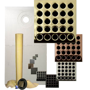 Pro Advanced Waterproofing 32 x 60 Offset Drain Tiled Shower Kit  by Pro-Source Center