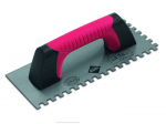 Rubi Finishing Trowels and Jagged Trowels with Closed Rubiflex Handle 