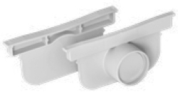 PSC Trench Linear Drains Pegasus Plus One S - End Cap 2 Pack