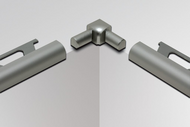 Double-leg Inside Corner for Schluter RONDEC - Anodized Aluminum by Schluter Systems